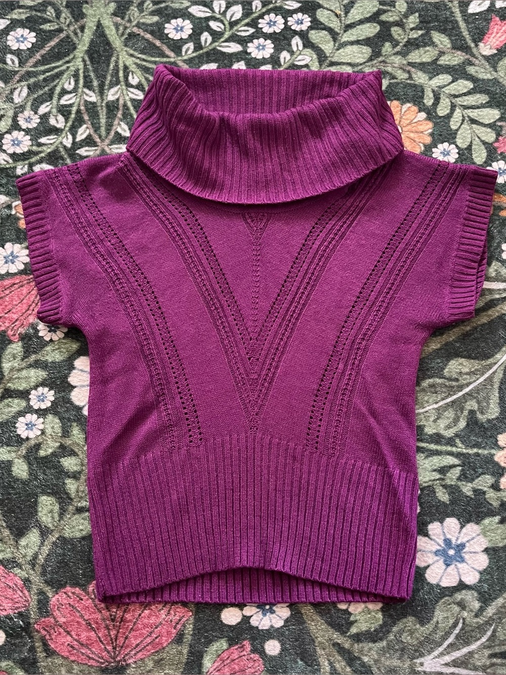 💌 Y2K Cable-Knit Sweater Top 💌